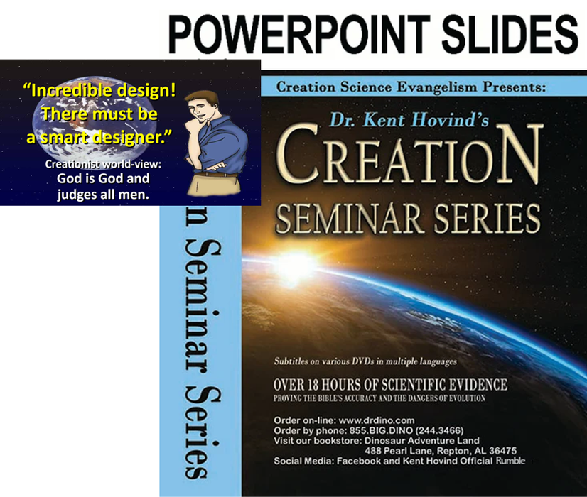 Creation Science Seminar Power Point Slides (Digital Download)