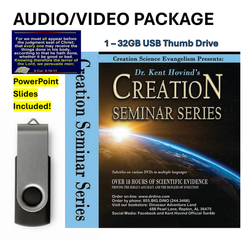 Creation Science Digital AV Support Pack Plus (USB Drive)