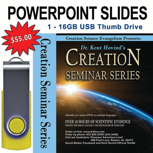 Creation Seminar Power Point Slides (USB Drive)