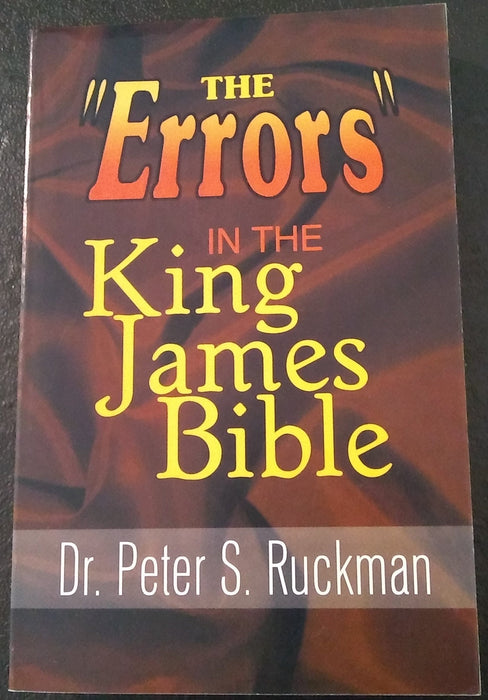 "Errors" In The King James Bible